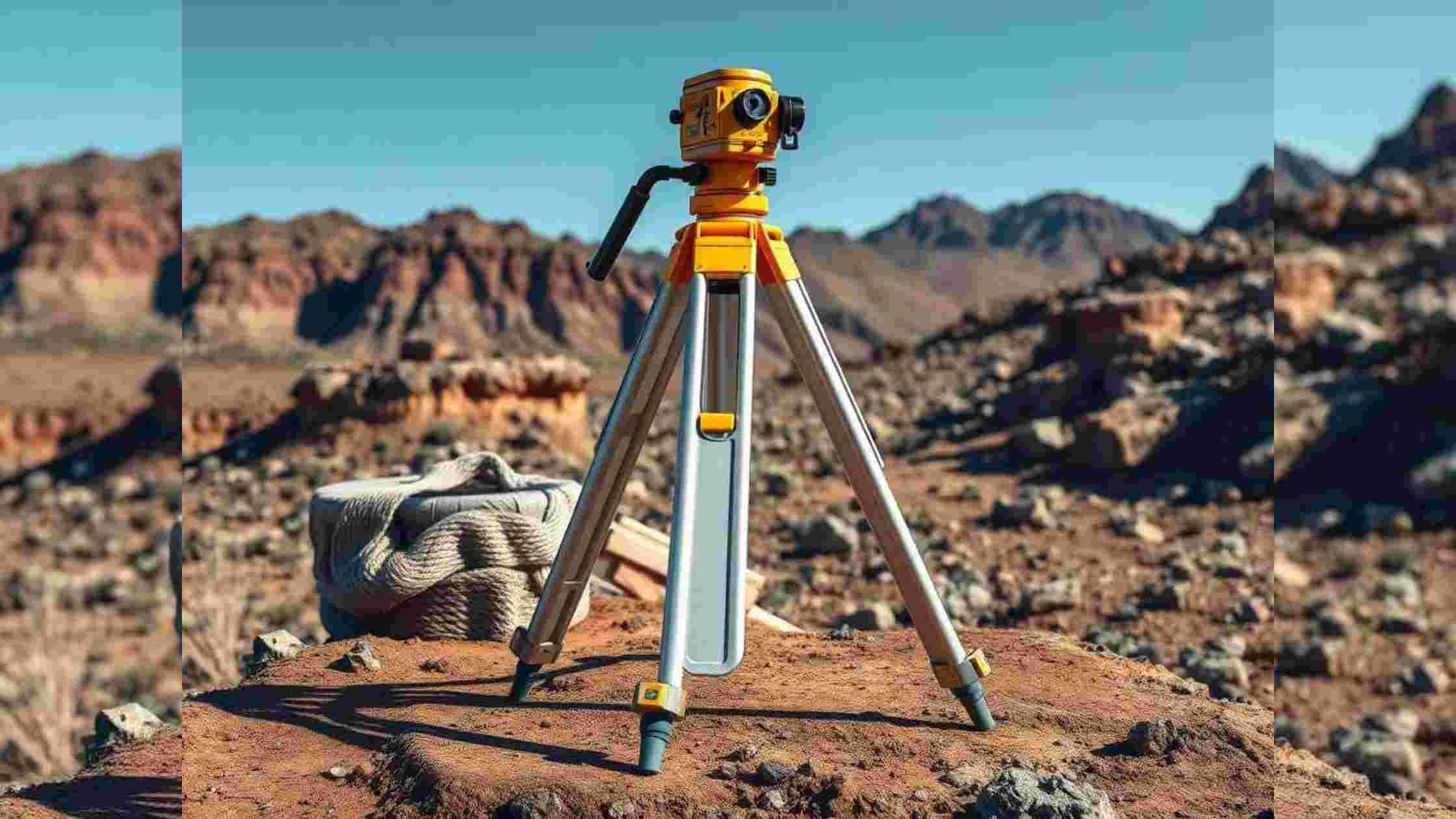 Double-Lock Aluminum Tripod