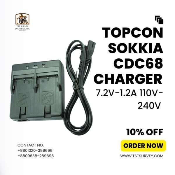 Topcon Sokkia CDC68 Charger