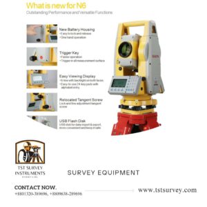 South N6+ Series Total Station