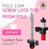 POLE 2.0M SCREW LOCK