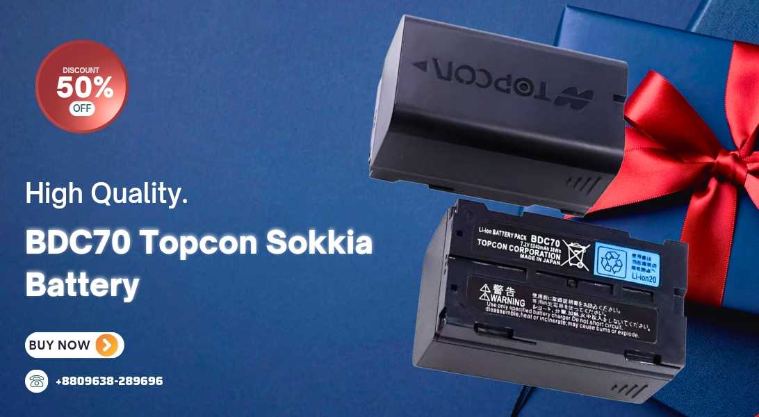 BDC70 Topcon Sokkia Battery